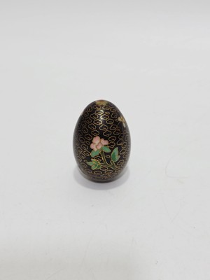 Hasyılmaz Cloisonne Mineli Dekoratif Yumurta 5,5cm 021