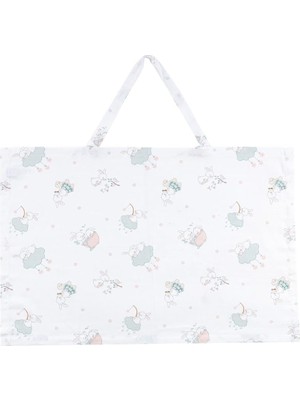 Dora Shopping Hero Müslin Bebek Emzirme Önlüğü (60X90) Bunny 60X90 cm