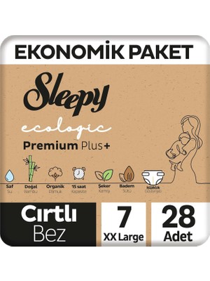 Dora Shopping Ecologic Ekonomik Bebek Bezi 7 Numara Xxlarge 28 Adet