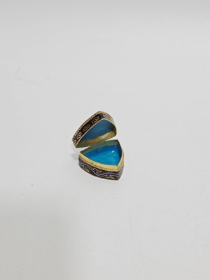Hasyılmaz Antika Cloisonne Minyatür Kutu 3,2x3,3cm 123