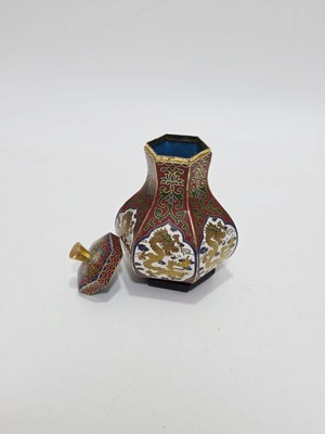 Hasyılmaz Antika Cloisonne Minyatür Kutu 12CM 172