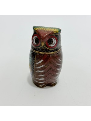 Hasyılmaz Antika Cloisonne Minyatür Kutu 7,2x4,1cm 157