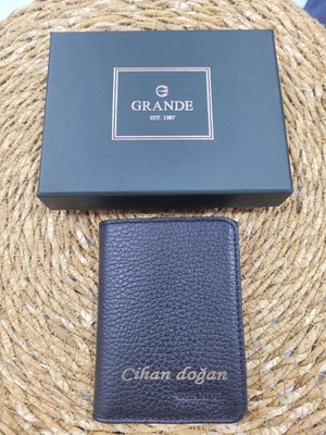 Grande 1414  Deri Mıknatıslı Erkek Cüzdan