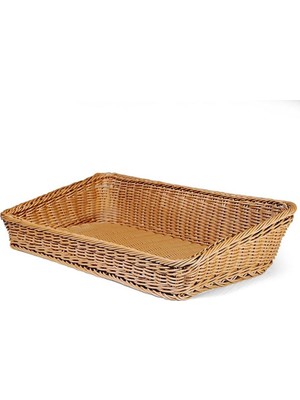 Biradlı A.büfe Plastik Dikdörtgen Sepet 50X50 cm | Açık Büfe – Restoran & Otel
