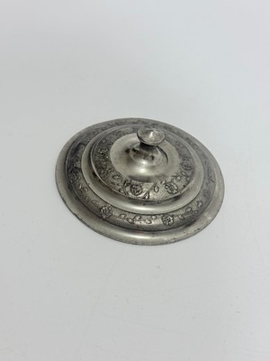 Hasyılmaz Antika Gümüş Kaplama Şekerlik Kapağı 10CM