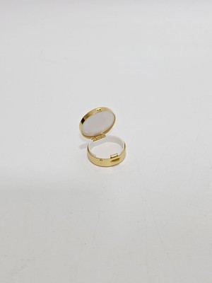 Hasyılmaz Antika Fransız Minyatür Kutu 2,9cm 101