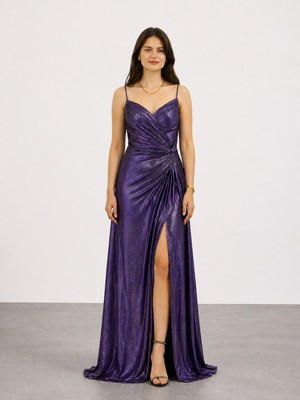 Centilmen For Costume Yırtmaç Detaylı Abiye Elbise 10032