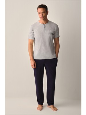 Suwen Anchor Erkek Pijama Takımı