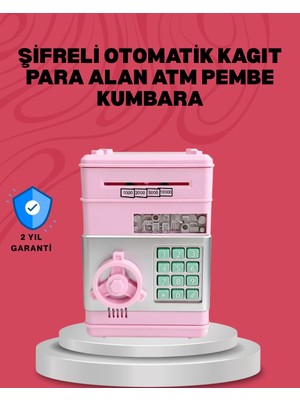 Vintessy Elektronik Şifreli Otomatik Para Yutan Çocuk Kumbarası