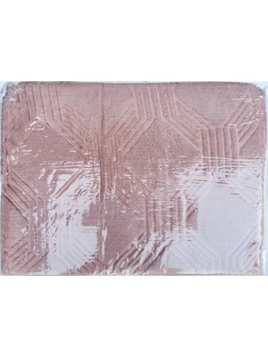 Özdilek Trendy Art Deco Tek Kişilik Battaniye Cameo Brown