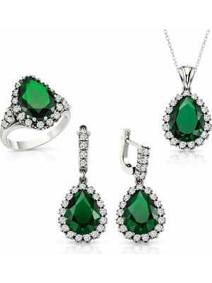 DMR Elegance Gümüş Hürrem Sultan Bayan Set