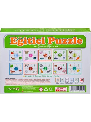 Senka Mey Ithalat® 7197 Puzzle Alfabe