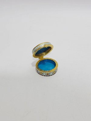 Hasyılmaz Antika Cloisonne Minyatür Kutu 4,5x2,5cm 081