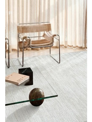 Hoom Rugs Doku 2101 Bej Modern Salon Halısı