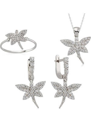 DMR Elegance Gümüş Yusufçuk Bayan Set
