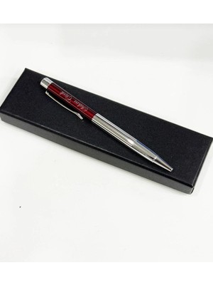 Kişiye Özel Isim Yazılı Metal Tükenmez Kalem – Şık Hediye Kutulu, Premium Tasarım