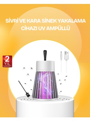 Renklime Sessiz ve Güvenli Sivrisinek Kovucu Lamba