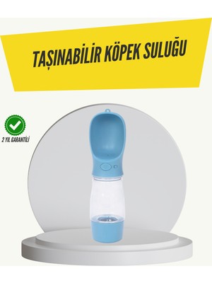 Renklime Taşınabilir Su Tasarruflu Köpek ve Kedi Su Şişesi Tek Elle Kullanım Kolaylığı