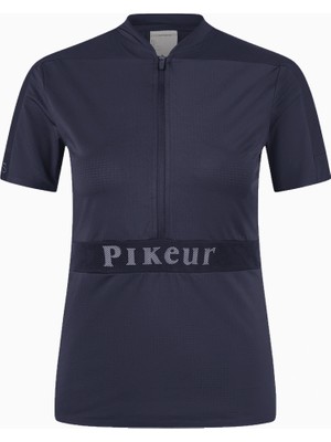 Pikeur Mesh Zip 7234 Lüks Nefes Alabilir Spor Kadın Tişört