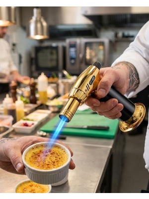 Renklime Torch Pürmüz Çakmak Gaz Dolumlu Mutfak Kamp Çok Amaçlı