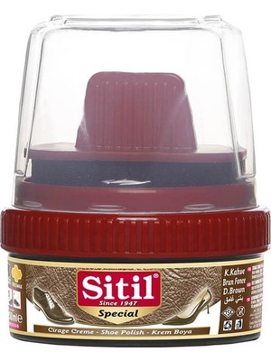 Sitil Ayakkabı Boyası Krem 200 G Koyu Kahve