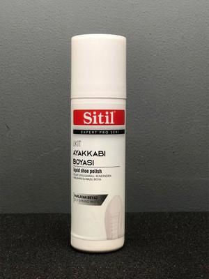 2 Adet  Sitil Beyaz Ayakkabı Boyası 75 ml