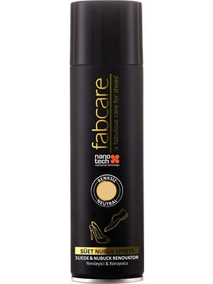 Pariles Fabcare Ayakkabı Boyası Sprey Suet Naturel