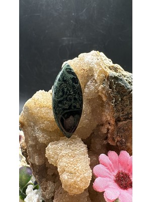 Aries 21.15 Ct 33.7X14 mm Natural Kambaba Jasper