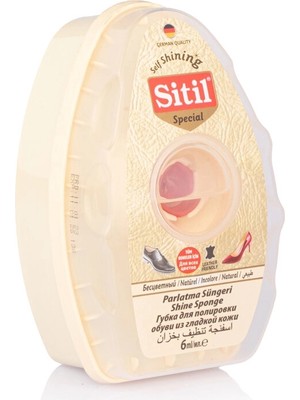 Sitil Depolu Sünger Natürel