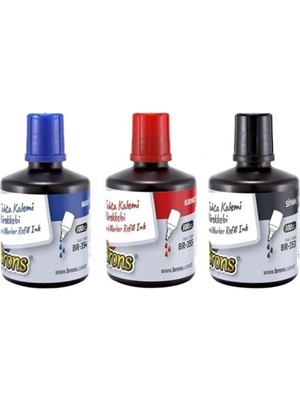 Özbience 3'lü Tahta Kalem Mürekkebi Seti, 100 Cc, Uygun Fiyatlı ve Kaliteli