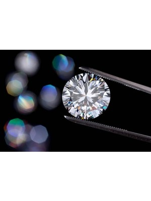 Aries Gia Sertifikalı - 0.40CT 4.88MM  F/vs1 -Ex-Ex-Ex   Round Brillant  Cut Natural Diamond