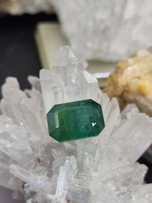 Aries Igsl Sertifikalı - 6.67CT 12.64X9.25MM Octagon Natural Emerald - Zambia