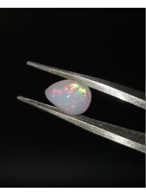 Aries 1.20CT 8.8x6.9mm Pear Natural Ethiopian Opal