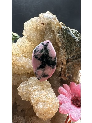 Aries 15.55 Ct 23.5X13.6 mm Natural Rodonit