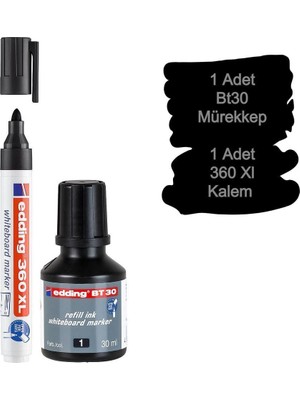 Özbience Çok Renkli Tahta Kalemi Mürekkebi ve 360XL Doldurulabilir Kalem Seti