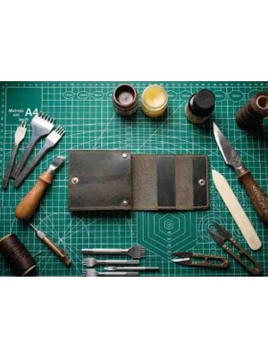 Vintage Leather Craft Hakiki Deri Cüzdan