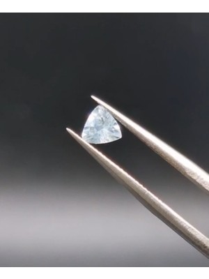 Aries 0.36CT 4.9mm Trillion Natural Unheated Blue Aquamarine