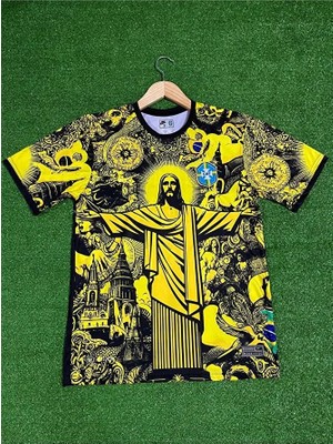 Brezilya Neymar Jr Özel Konsept Forması (Yellow)