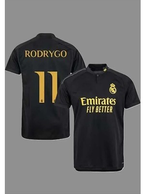 R'odrygo 2023-24 Sezonu R.madrid Alternatif Yetişkin Forması (Third)1