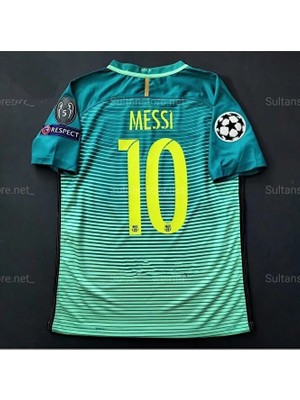 Barcelona 2017/18 Sezonu Lionel Messi Deplasman Forması (Blue)