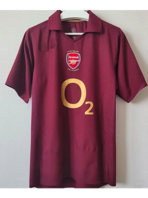 Arsenal 2005/06 Sezonu Thierry Henry Özel Nostalji Forması
