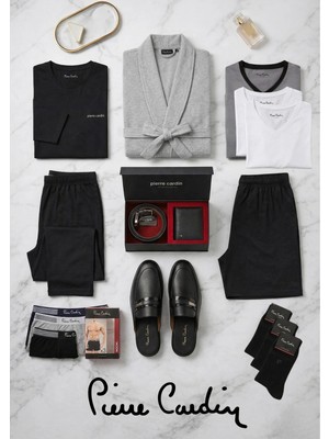 Pierre Cardin Erkek Çeyizlik & Damat Bohçası Özel Seti – 15 Parça Eksiksiz Lüks Paket