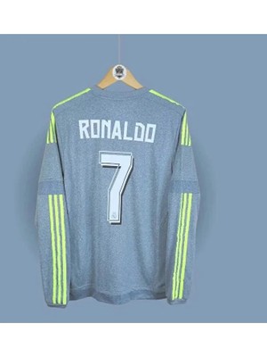 2015/16 Sezonu Cristiano Ronaldo Alternatif Deplasman Forması (Gri)