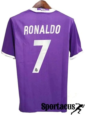 Real Madrid 2017 Cardiff Şampiyonlar Ligi Finali Cristiano Ronaldo Kısa Kol Forması