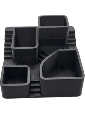 Ulu Pazarlama 3D Kaktüs Saksı Seti Çok Bölmeli Modern Dekoratif Masaüstü Bitki Standı