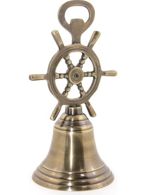 Ulu Pazarlama Pirinç Dümenli El Çanı NI5614