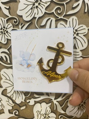 PremiumPort Renkli ve Kişiselleştirilebilir Erkek Çocuk Magnet Seti (5 Adet)