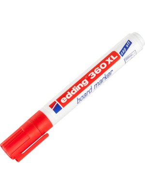 Özbience 360XL Beyaz Yazı Tahtası Kalemi Kırmızı 4'lü Set