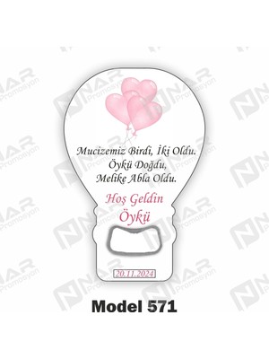 PremiumPort 30 Adet Metal Magnet, Balon Açacak, Hediye Ambalaj, Eğlenceli ve Şık
