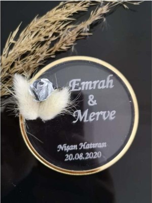 PremiumPort Eğlenceli ve Şık 10'lu Nişan Magnet Seti, Özel Anlara Renk Katın